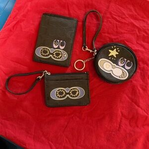 Vintage Authentic Coach Poppy Passport Coin Purse Wristlet